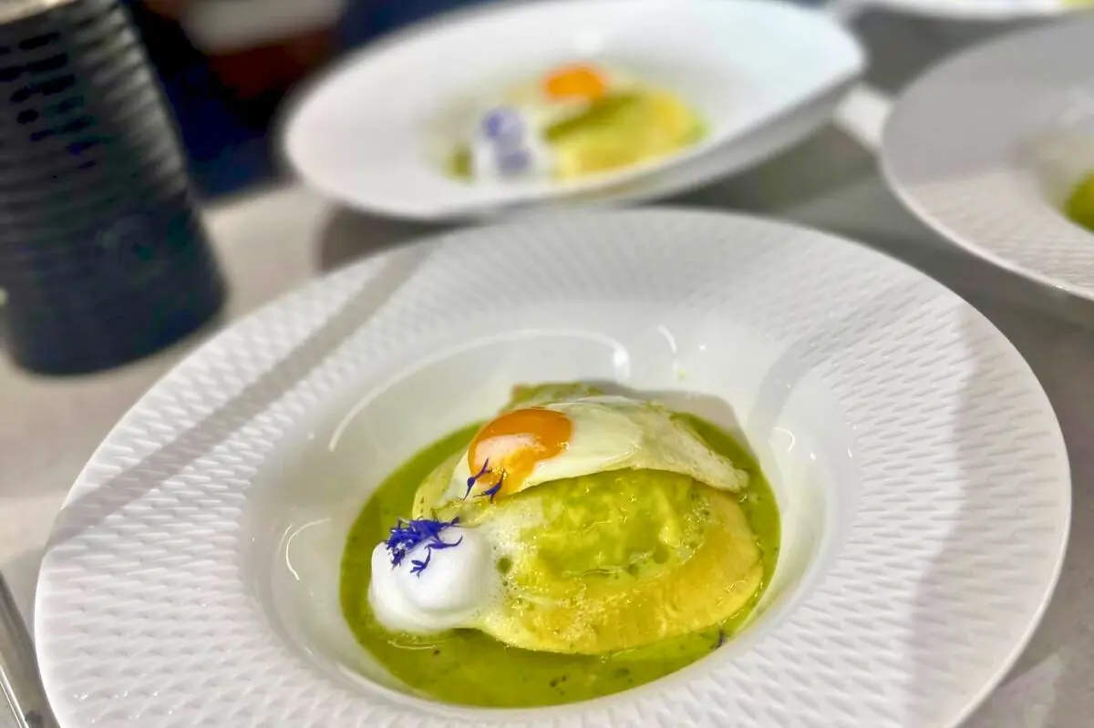 mezzelune-mit-kraeutersauce-und-spiegelei